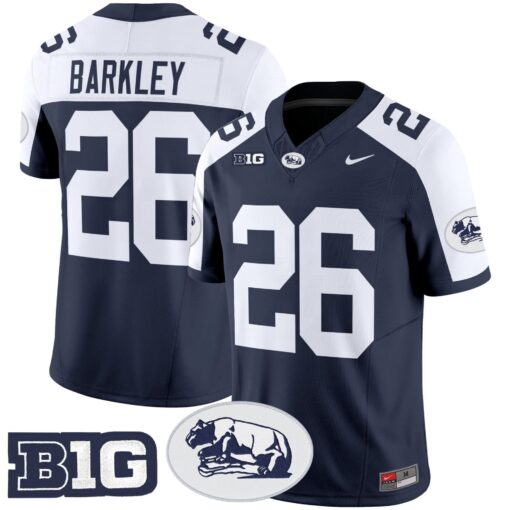 Men's Penn State Nittany Lions Throwback Vapor Limited Jersey - All Stitched - Image 22