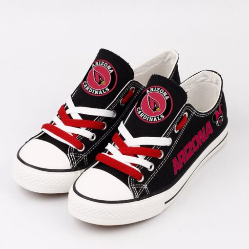 Arizona Cardinals Low Top Canvas Sport Sneakers Shoes For Men Women Fans - Image 3