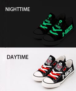Arizona Diamondbacks Limited Print MLB Students Low Top Canvas Shoes Sport Sneakers