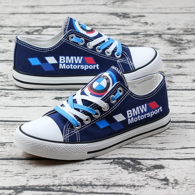 BMW Canvas Sneakers Shoes For Men Women Fans 6 BMW Canvas Sneakers Shoes For Men Women Fans - Image 6