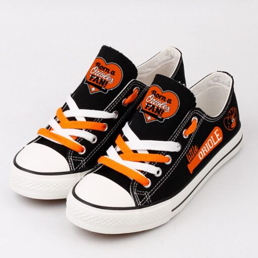 Baltimore Orioles Limited Print Low Top Canvas Shoes Sport Sneakers For Men Women Fans - Image 6