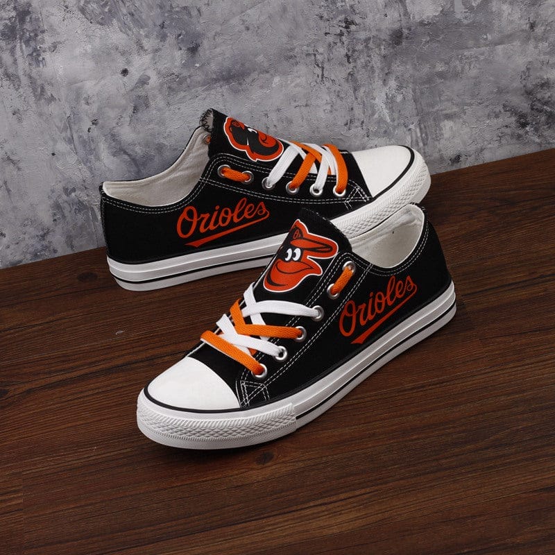 Baltimore Orioles Limited Print Low Top Canvas Shoes Sport Sneakers For Men Women Fans 5 Baltimore Orioles Limited Print Low Top Canvas Shoes Sport Sneakers For Men Women Fans - Image 5