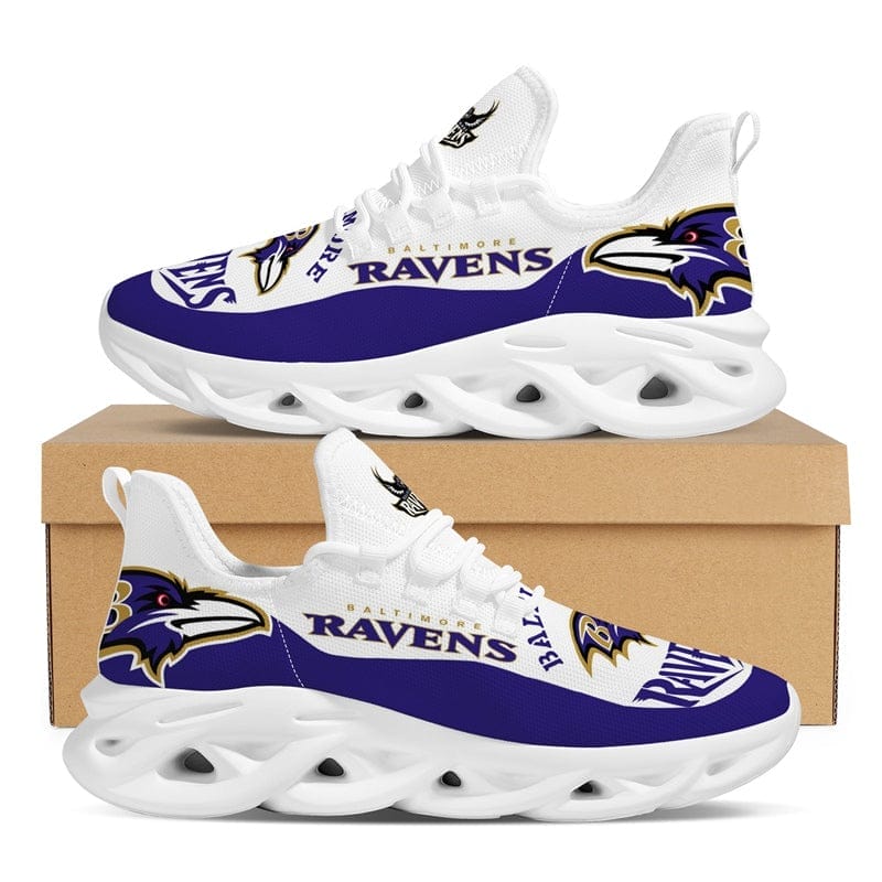 Baltimore Ravens Max Soul Sneakers Shoes Elevate Your Every Step 2 Baltimore Ravens Max Soul Sneakers Shoes Elevate Your Every Step - Image 2