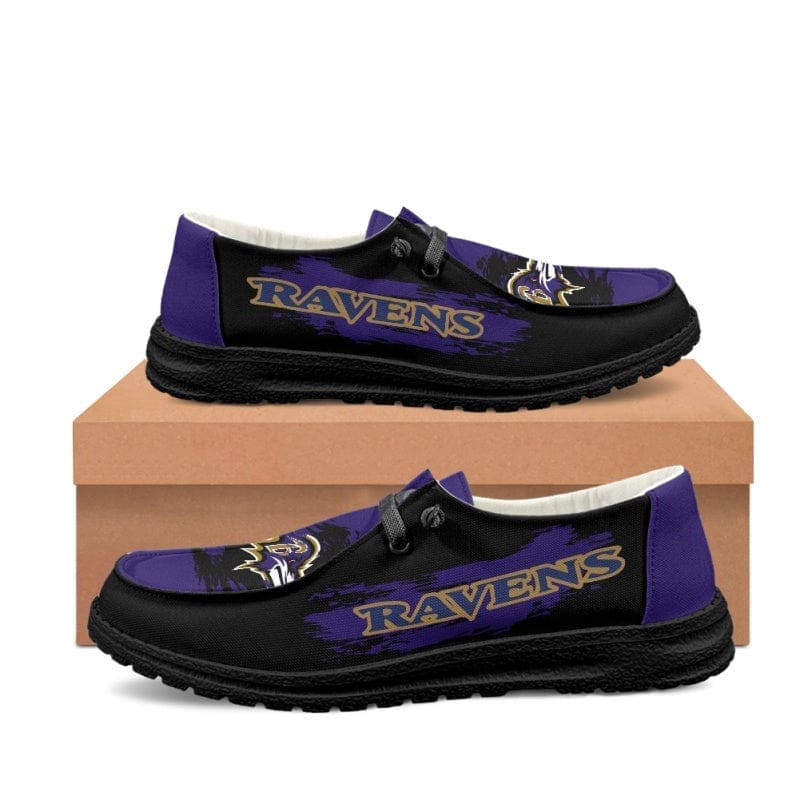 Baltimore Ravens BZ15 Sneakers Shoes For Men Women Fans 2 Baltimore Ravens BZ15 Sneakers Shoes For Men Women Fans - Image 2