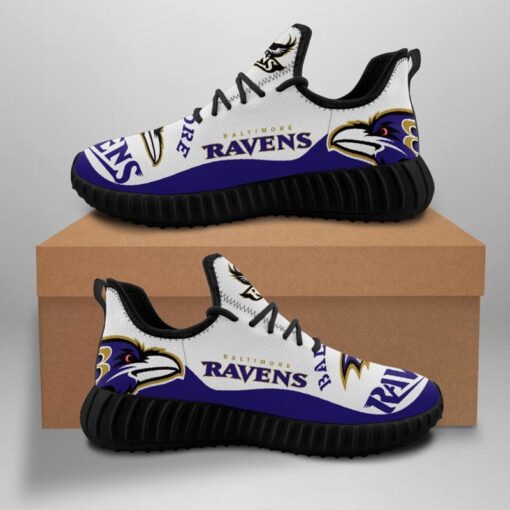 Baltimore Ravens Sneaker Shoes NFL For Men Women Fans - Image 3