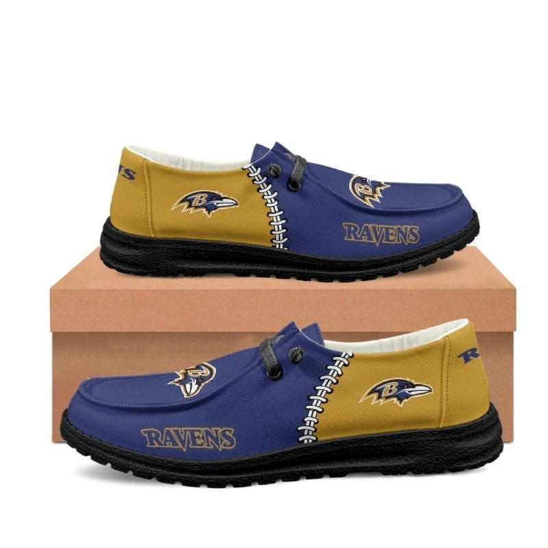 Baltimore Ravens BZ15 Sneakers Shoes For Men Women Fans 4 Baltimore Ravens BZ15 Sneakers Shoes For Men Women Fans - Image 4