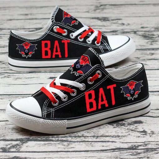 Bat Canvas Sneakers Shoes For Men Women Fans - Image 3