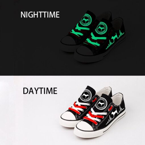 Beagle Canvas Sneakers Shoes For Men Women Fans