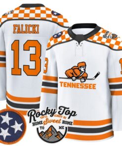 Ben Falicki Jersey 13 Tennessee Volunteers 2025 26 Premium Stitched White f4309d9c 3042 437c a1af 906bdf2e011f
