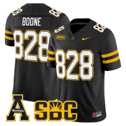 Boone Jersey #828 App State Mountaineers 2025 Vapor Limited Stitched - Image 2