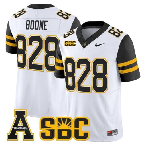 Boone Jersey #828 App State Mountaineers 2025 Vapor Limited Stitched - Image 4