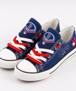 Boston Red Sox Limited Print MLB Students Low Top Canvas Shoes Sport Sneakers 0ea84948 e711 497a b977 bb193714d8a5