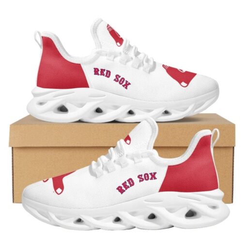 Boston Red Sox MLB Max Soul Sneakers Shoes Elevate Your Every Step - Image 4