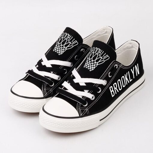 Brooklyn Nets Atlanta Hawks Sport Sneakers Shoes For Men Women Fans - Image 3