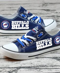 Buffalo Bills Low Top Canvas Sport Sneakers Shoes For Men Women Fans