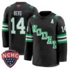 Cameron Berg Jersey 14 North Dakota Fighting Hawks 2025 26 Stitched Black