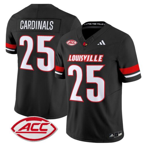 Cardinals Jersey #25 Louisville Cardinals 2025 Vapor Limited Stitched