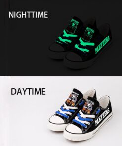 Carolina Panthers Low Top Canvas Sport Sneakers Shoes For Men Women Fans