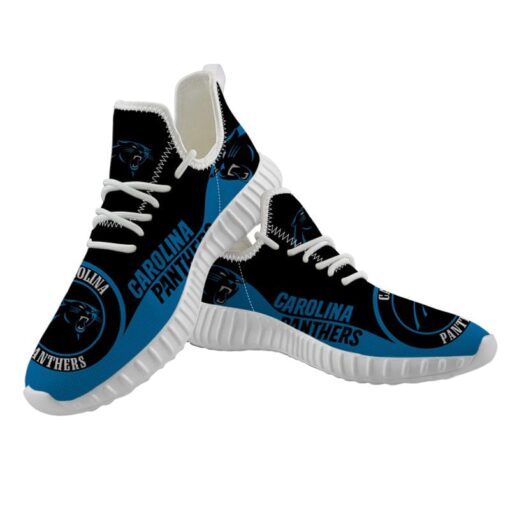 Carolina Panthers Sneaker Shoes NFL For Men Women Fans - Image 4