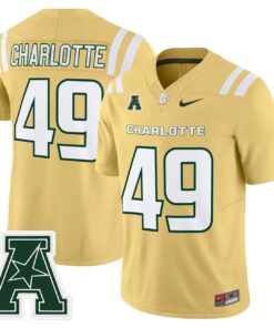 Charlotte Jersey 49 Charlotte 49ers 2025 Vapor Limited Stitched Gold 90a9e965 016a 43a7 ae7c 88d4ae0e005e