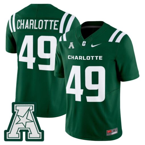 Charlotte Jersey #49 Charlotte 49ers 2025 Vapor Limited Stitched - Image 5