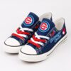 Chicago Cubs Limited Print MLB Students Low Top Canvas Shoes Sport Sneakers 2 69aceec3 2832 4f8b bdb5 f56cdd9b7a8d