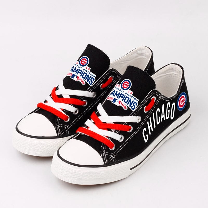 Chicago Cubs Limited Print Low Top Canvas Shoes Sport Sneakers For Men Women Fans 4 Chicago Cubs Limited Print Low Top Canvas Shoes Sport Sneakers For Men Women Fans - Image 4
