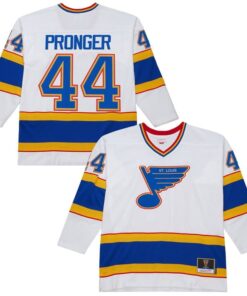 Chris Pronger Jersey #44 St. Louis Blues Throwback 1990-91 Power Play Stitched