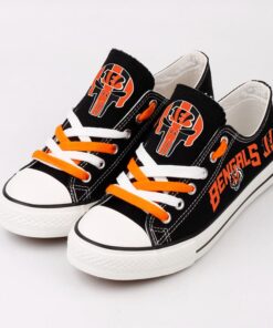 Cincinnati Bengals  Low Top Canvas Sport Sneakers Shoes For Men Women Fans