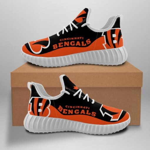 Cincinnati Bengals V1 Sneaker Shoes NFL For Men Women Fans