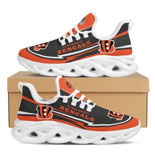 Cincinnati Bengals Max Soul Sneakers Shoes Elevate Your Every Step - Image 2