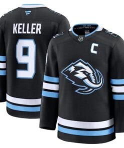 Clayton Keller Jersey #9 Utah Home Away Premium Player Stitched