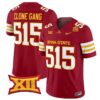 CloneGangJersey 515IowaStateCyclones2025LimitedStitchedCardinal