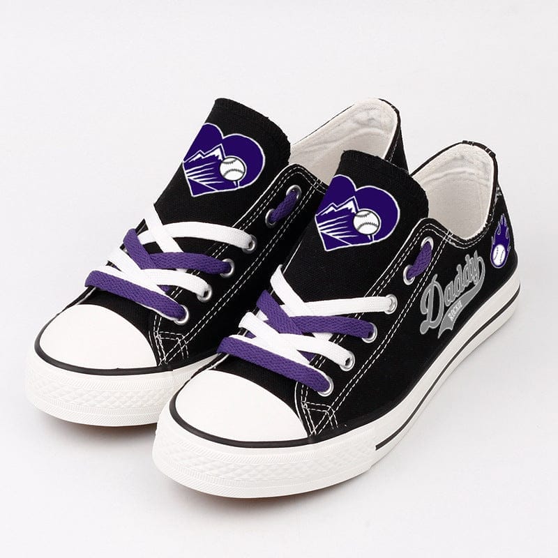 Colorado Rockies Limited Print Low Top Canvas Shoes Sport Sneakers For Men Women Fans - Image 6