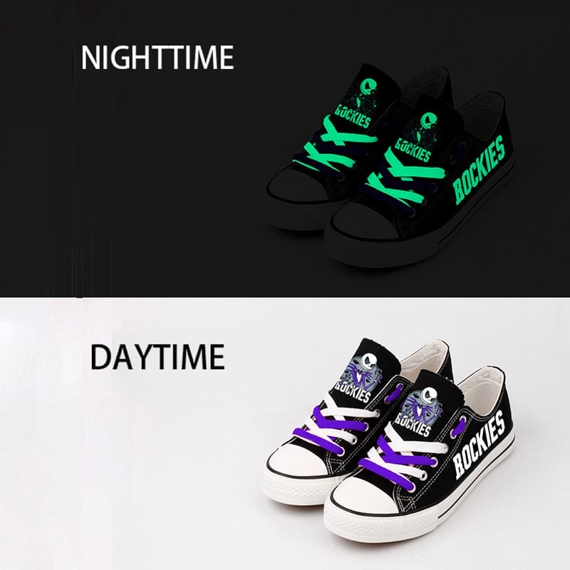 Colorado Rockies Limited Print Low Top Canvas Shoes Sport Sneakers For Men Women Fans - Image 2