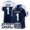 Colton Joseph Jersey #1 Old Dominion Monarchs 2025 Vapor Stitched Navy Alter 2 ColtonJosephJersey 1OldDominionMonarchs2025VaporStitchedNavyAlter
