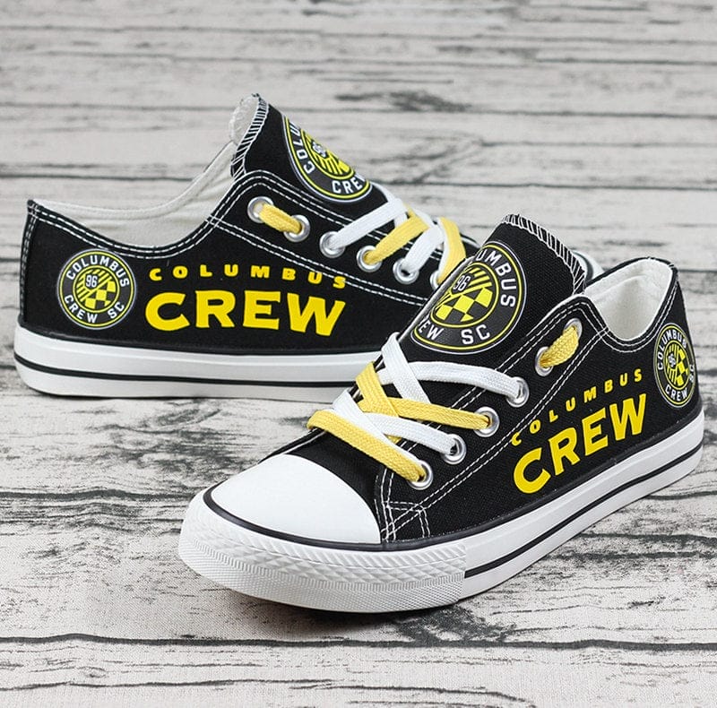Columbus Crew SC Low Top Canvas Sport Sneakers Shoes For Men Women Fans 1 Columbus Crew SC Low Top Canvas Sport Sneakers Shoes For Men Women Fans