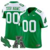CustomNorthTexasMeanGreenJersey2025VaporLimitedStitchedGreenAlter