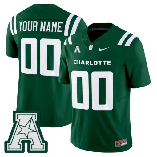 Custom Charlotte 49ers Jersey Name, Number 2025 Vapor Limited Stitched - Image 5