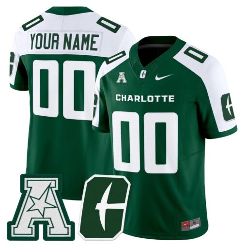 Custom Charlotte 49ers Jersey Name, Number 2025 Vapor Limited Stitched - Image 4