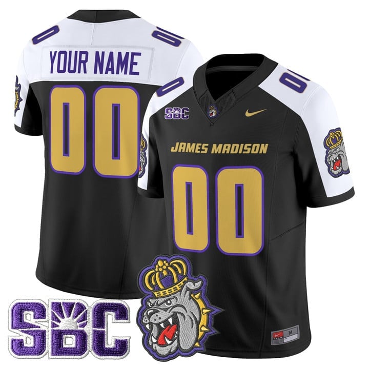 Custom James Madison Dukes Jersey Name Number 2025 Vapor Stitched Black Alter c8da4c40 5734 486a 8bf9 0da80dfea4e9