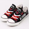 D.C. United Low Top Canvas Sport Sneakers Shoes For Men Women Fans 6 D.C. United