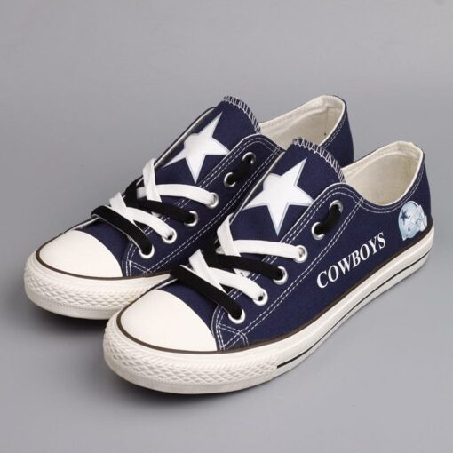 Dallas Cowboys Low Top Canvas Sport Sneakers Shoes For Men Women Fans - Image 13