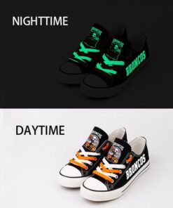 Alternative view of Denver Broncos Low Top Canvas Sport Sneakers Shoes For Men Women Fans