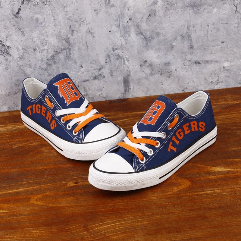 Detriot Tigers Limited Print Low Top Canvas Shoes Sport Sneakers For Men Women Fans 1 Detriot Tigers Limited Print Low Top Canvas Shoes Sport Sneakers For Men Women Fans