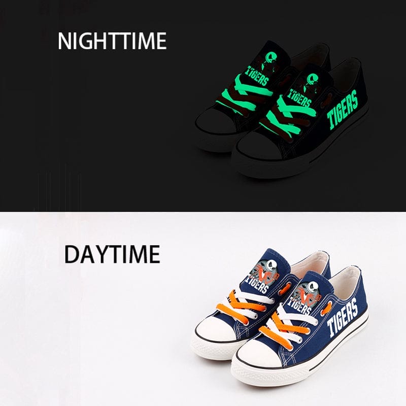 Detriot Tigers Limited Print Low Top Canvas Shoes Sport Sneakers For Men Women Fans 2 Detriot Tigers Limited Print Low Top Canvas Shoes Sport Sneakers For Men Women Fans - Image 2