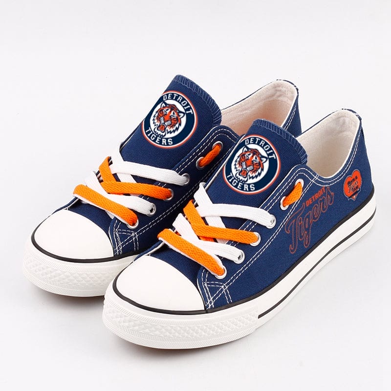 Detriot Tigers Limited Print Low Top Canvas Shoes Sport Sneakers For Men Women Fans 7 Detriot Tigers Limited Print Low Top Canvas Shoes Sport Sneakers For Men Women Fans - Image 7