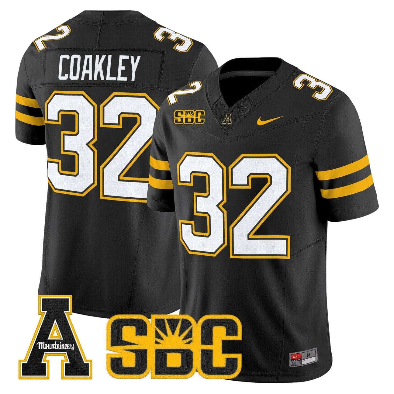 Dexter Coakley Jersey #32 App State Mountaineers 2025 Vapor Limited Stitched 2 Dexter Coakley Jersey #32 App State Mountaineers 2025 Vapor Limited Stitched - Image 2
