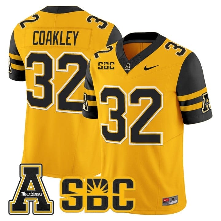 Dexter Coakley Jersey #32 App State Mountaineers 2025 Vapor Limited Stitched 3 Dexter Coakley Jersey #32 App State Mountaineers 2025 Vapor Limited Stitched - Image 3