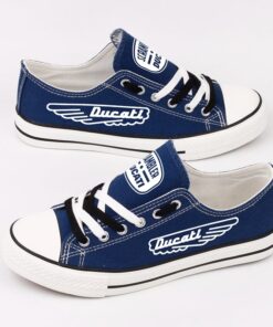 Ducati Canvas Sneakers Shoes For Men Women Fans